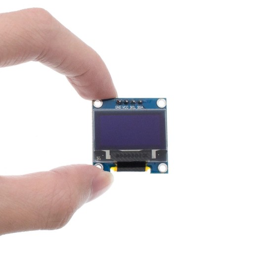 0,96-palcový 128x64 I2C 3-5V SSD1306 OLED displej