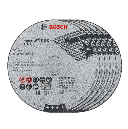 BOSCH KORUNDOVÝ DISK INOX GWS 12V-76 76mm 10x1mm