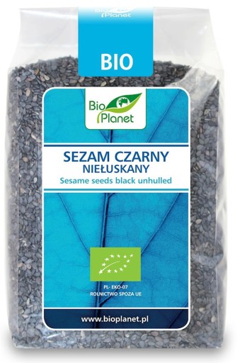 ČIERNY SEZAM, NELÚPANÝ, BIO 250 g - BIO PLANÉTA