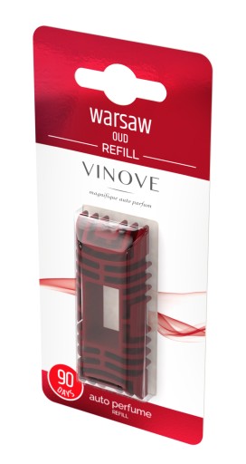 Parfum vôňa do auta VINOVE WARSAW náhradná vonná kazeta