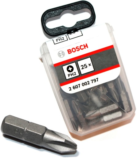 BIT BOSCH PH2 NA ČIERNE SKRUTKY ORIGINÁL