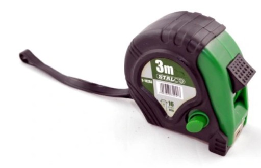 STALCO ROLLING MEASURE 3MX16MM GUMA