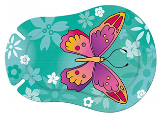 ORTOPAD Girl BUTTERFLY Strabizmus náplasti na oči MEDIUM x 10