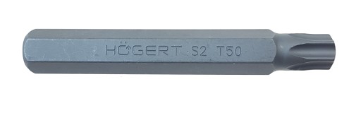 Skrutkovací bit T50 x 75 mm, oceľ S2 Hoegert