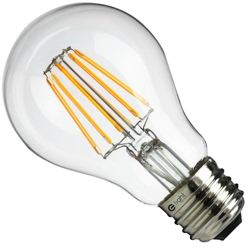 FILAMENT LED žiarovka A60 E27 6W=48W 600 Im Tepl.