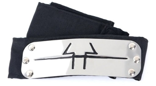 ANIME COSPLAY HRA NARUTO KAKASHI PROTECTOR BAND