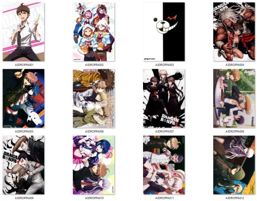Plagát A3 Manga Anime Danganronpa VEĽKÝ VÝBER