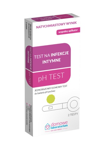 Test na intímne infekcie pH TEST Hydrex - 2 kusy