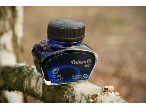 Pelikan 4001 modrý atrament do pera 30ml