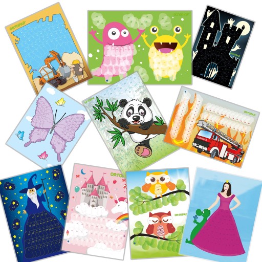 Pravidelné náplasti na oči Ortopad Tractors