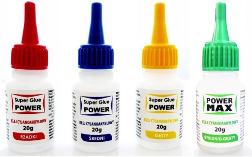 SUPER GLUE SET 80g CA KYANOAKRYLÁTOVÉ LEPIDLÁ