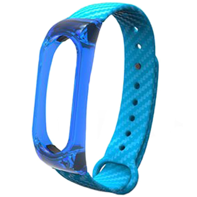 XIAOMI MI BAND 2 náhradný remienok CARBON BLUE