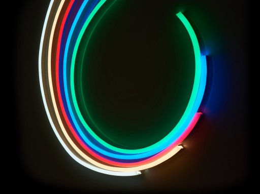 LED pás 230V 2835 1m IP68 NEON Teplá biela