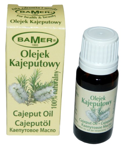PRÍRODNÝ CAJEPUT BAMER ESENCIÁLNY OLEJ 7ML