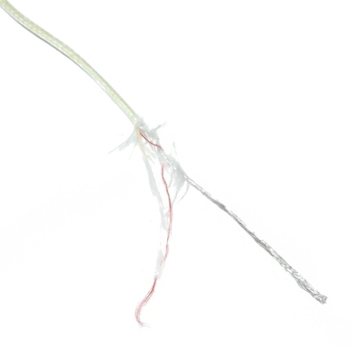 Kábel MGSŁ 0,5mm2, izolácia sklolaminát, 10m