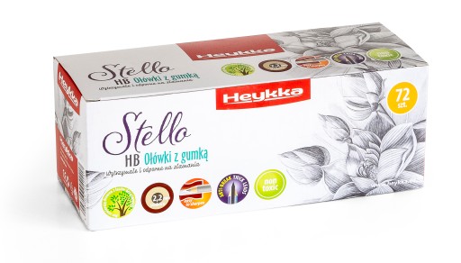HEYKKA HB CERUHA S GUMA STELLO METALICKÝ MIX FARIEB