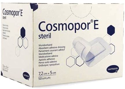 HARTMANN - Cosmopor E - 7,2 x 5 cm - 50 ks.