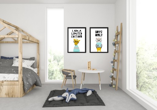 Obrazový plagát formátu A3, grafika pre deti