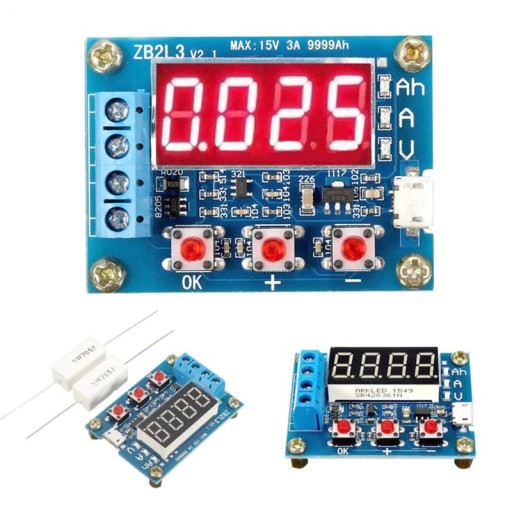 TESTER BATÉRIÍ 1V -15V ZB2L3