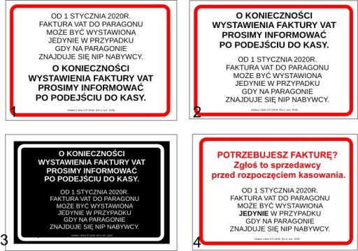 Laminovaný TANIEK FAKTÚRA s DPH za účtenku A5