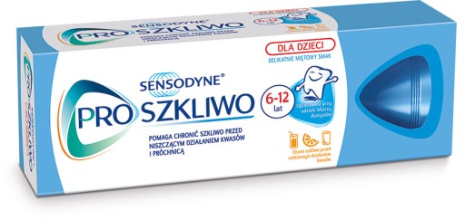 Sensodyne ProSzkliwo zubná pasta pre deti vo veku 6-12 rokov 50 ml