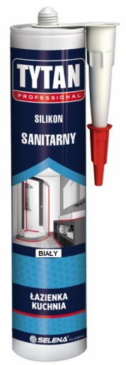 TITÁNOVÝ SANITÁRNY SILIKÓN 280ML BIELY