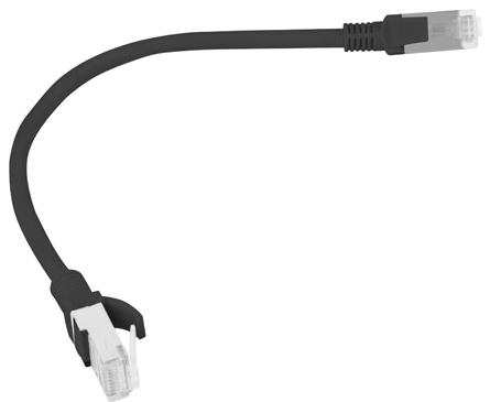 Patchcord UTP cat 6 sieťový kábel 25 cm Lanberg