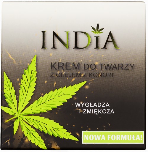 INDIA KRÉM NA TVÁR deň a noc s konopným olejom.