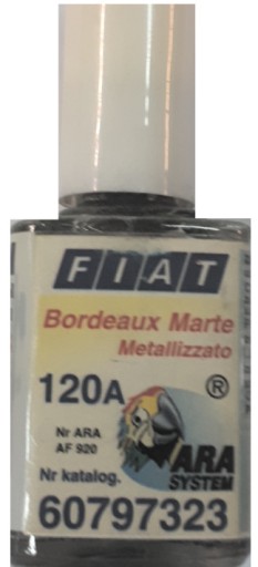 FIAT 109A ROSSO CORDOBA LAKU NA ŠKRABENY ARA