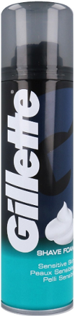Pena na holenie Gillette Sensitive Skin 200 ml