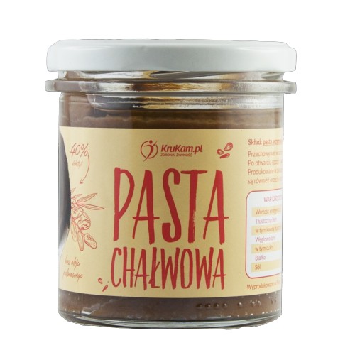 SEZAMOVÁ HALVA PASTA S DATLAMI 300G