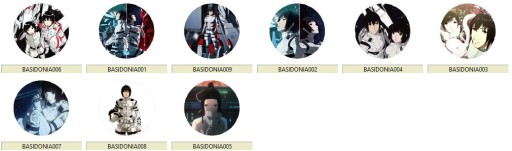 Manga Anime Sidonia no Kishi Pins VEĽKÝ VÝBER