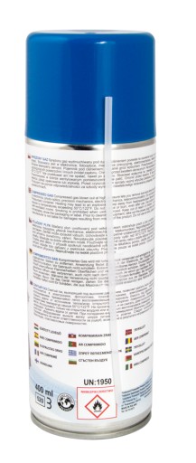 400ML STLAČENÉHO VZDUCHU S ČISTIACOU TRUBKOU