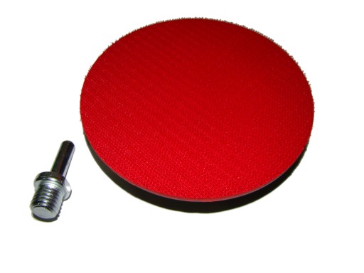 DISKOVÝ ADAPTÉR SO VELCRO 125MM ZÁVIT M14 + SKRUTKA