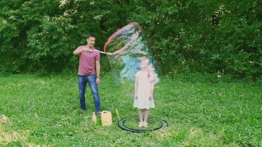 RÁM TUBANU PRE VEĽKÉ MYDLOVÉ BUBLINY 40CM