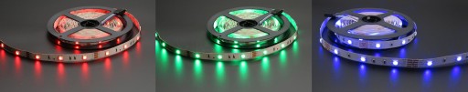 LED STRIP 12V 5050 30LED IP20 RGB MULTICOLOR 1mb