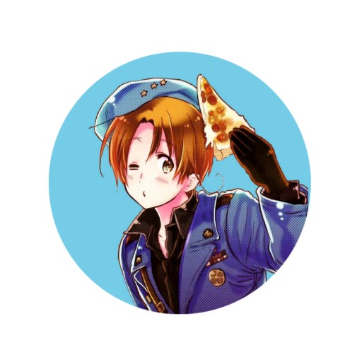 Anime Hetalia Italy ihlica 58 mm