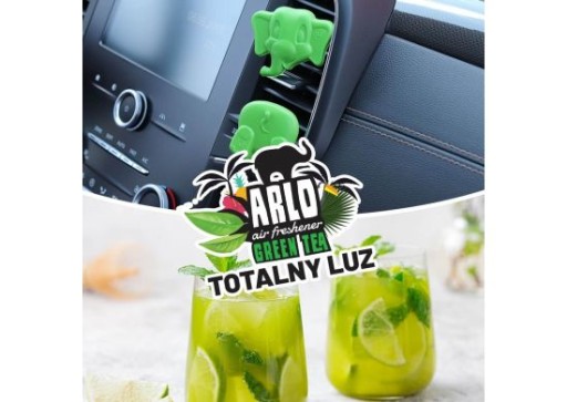 K2 ARLO GREEN TEA - vôňa do auta ELEPHANT