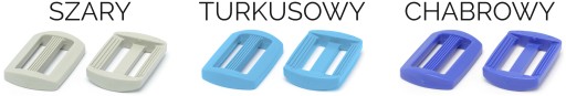 Kožené nastavovače popruhov 20 mm, 10 ks
