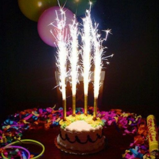 Torta FOUNTAIN CAKE RACA 12 cm 4 ks narodenin