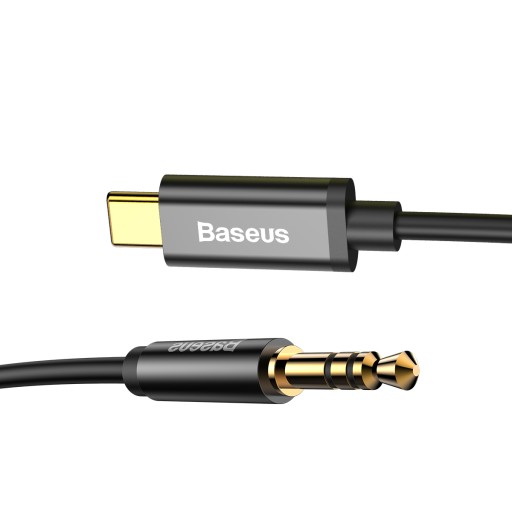 BASEUS KÁBEL AUDIO ADAPTÉROVÝ KÁBEL USB TYP C DO MINI KONEKTORA 3,5 mm 1,2 m