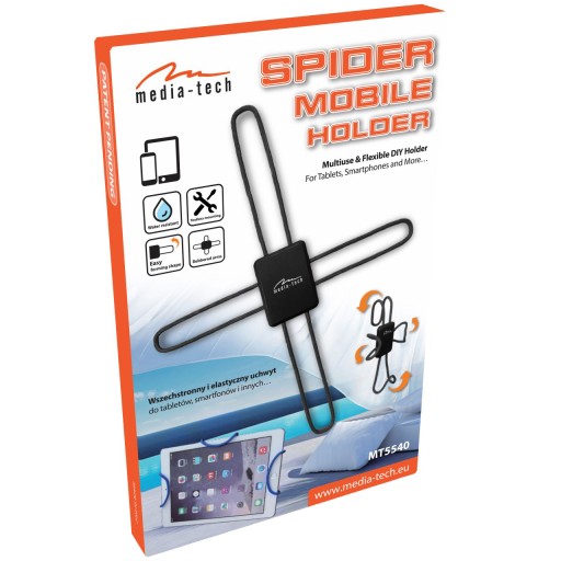 Držiak telefónu na tablet Media-Tech SPIDER Spider