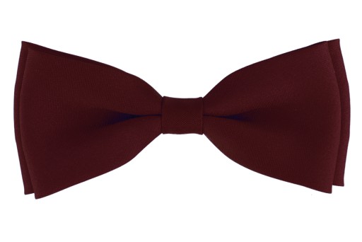 BURROW TIE PÁNSKY MATNÝ bordový motýlik