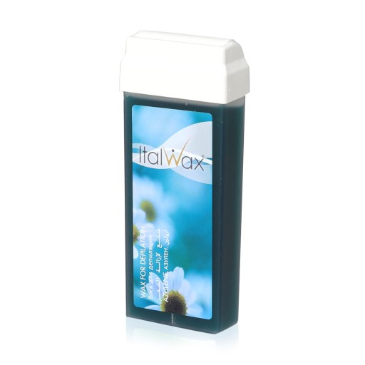 ITALWAX Azulene depilačný vosk valček 100ml Azulene
