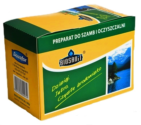 Aquafor Biosanit vrecúško 30 g