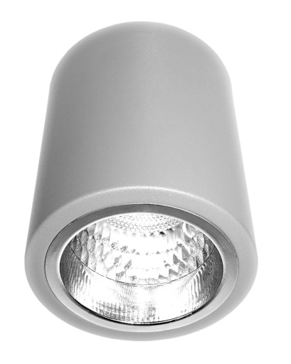 Prisadené okrúhle svietidlo E27, pevné, BIELY JUPITER 10 98x115mm IP20 Goldlux