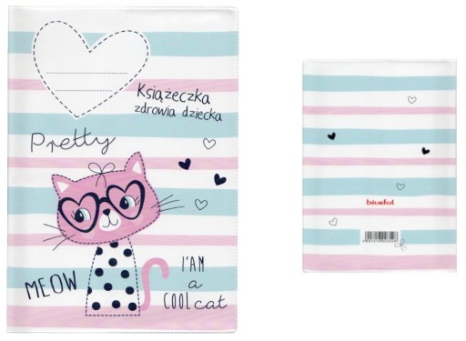 Obal na detskú zdravotnú knižku BIURFOL Kat