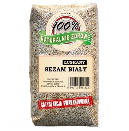 BIELE SEZAMOVÉ SEMIENKA 1KG PRIRODZENE ZDRAVÉ