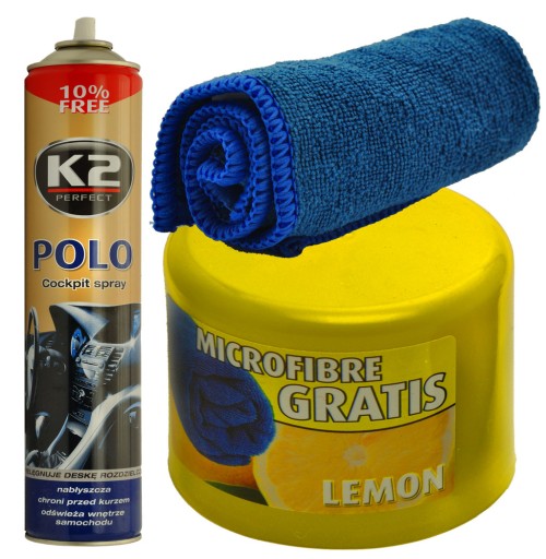 K2 Polo Cockpit LEMON LEMON 750ML PLAK do kokpitu