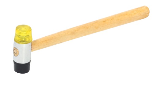 GUMOVÉ KLADIVO Silikónový plechový robotník 35mm Montáž